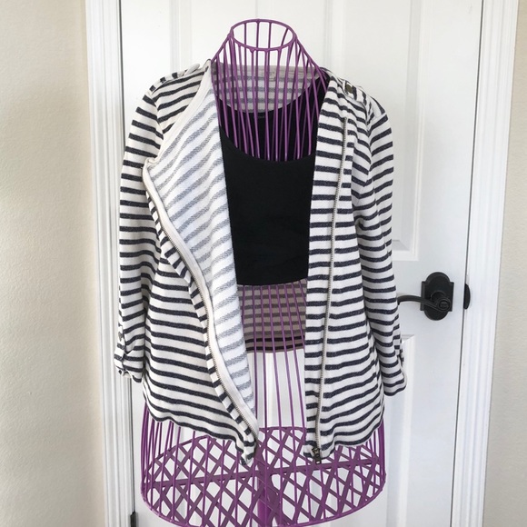 HOST PICK ππJ. Crew ππZip up striped jacket - Picture 3 of 3